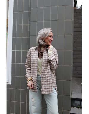 Feel Fashion Feel Blouse Ruit Beige