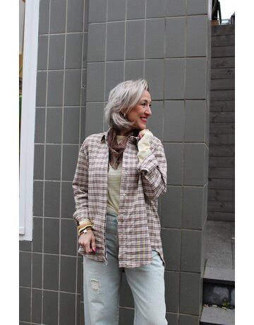 Feel Fashion Feel Blouse Ruit Beige