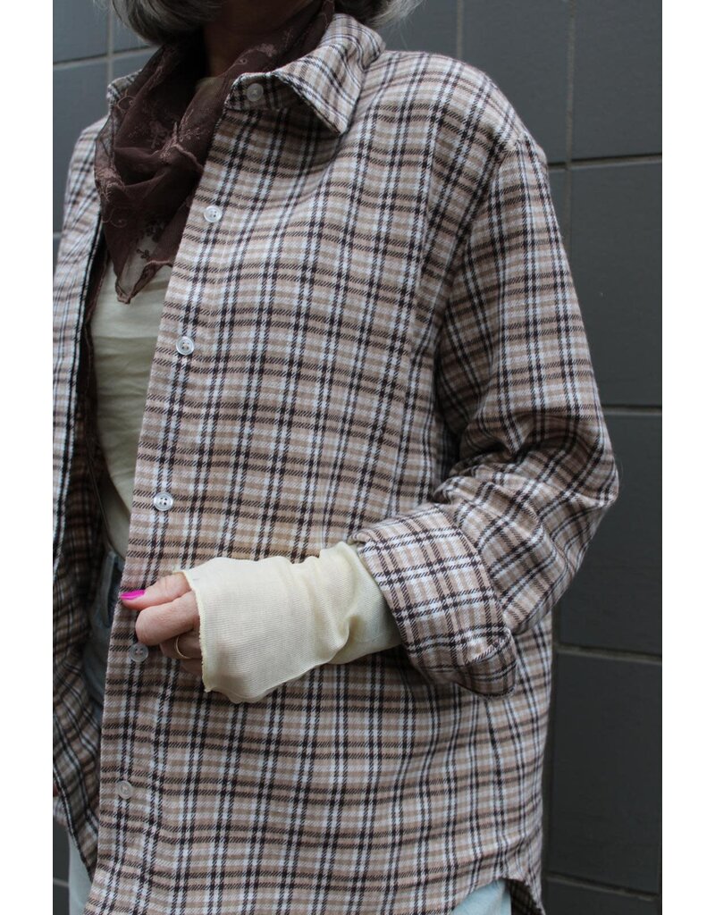 Feel Fashion Feel Blouse Ruit Beige