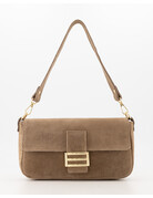 Feel Fashion Feel Tas Zira Suede Taupe