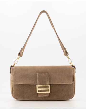 Feel Fashion Feel Tas Zira Suede Taupe