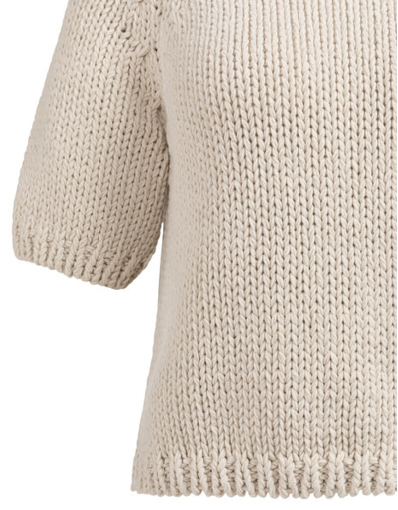 Yaya Yaya Heavy yarn Sweater Kit Beige