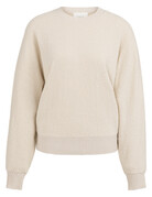 Yaya Yaya Batwing sweater rib details  Kit Beige