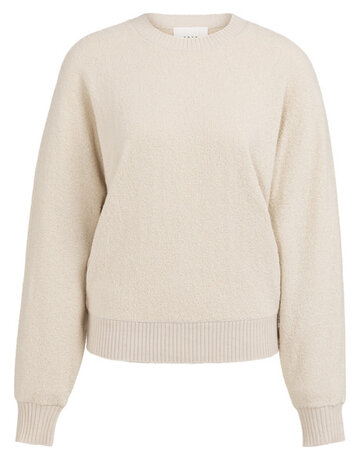 Yaya Yaya Batwing sweater rib details  Kit Beige