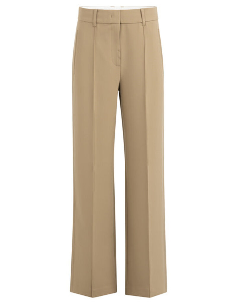Yaya Yaya WL Pant. Contrast stitching Khaki Green