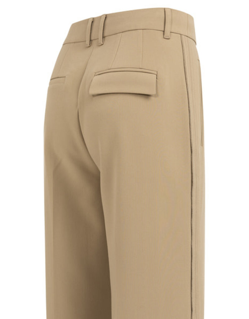 Yaya Yaya WL Pant. Contrast stitching Khaki Green