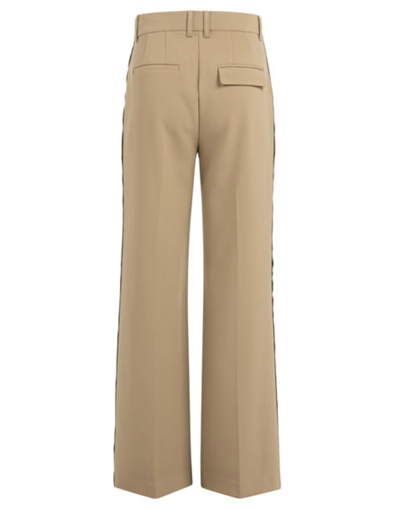 Yaya Yaya WL Pant. Contrast stitching Khaki Green