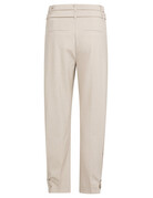 Yaya Yaya Woven Loose Fit Pant belt detail Kit Beige