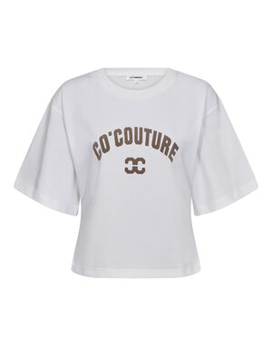Co' Couture Co 'Couture Zenga Tee White/Walnut