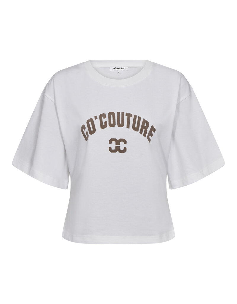 Co' Couture Co 'Couture Zenga Tee White/Walnut