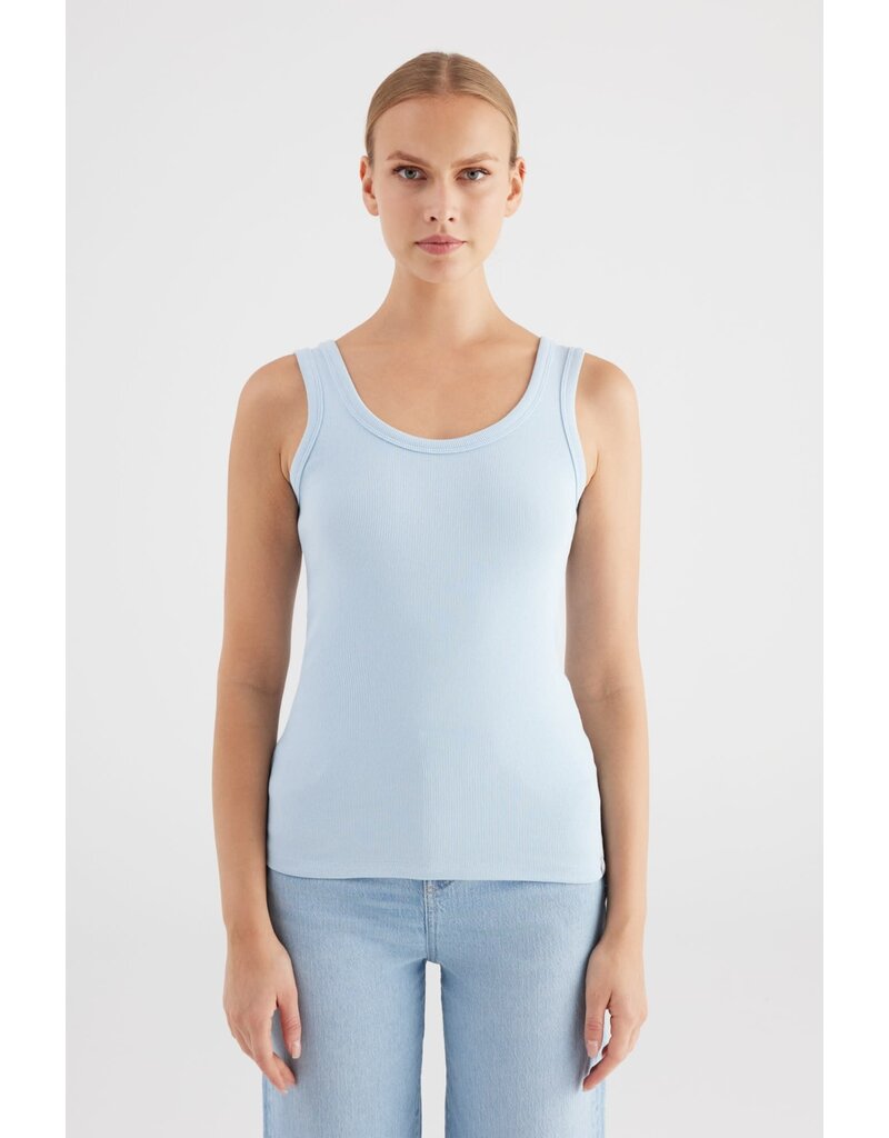 COJ Denim COJ Olivia Top Baby Blue