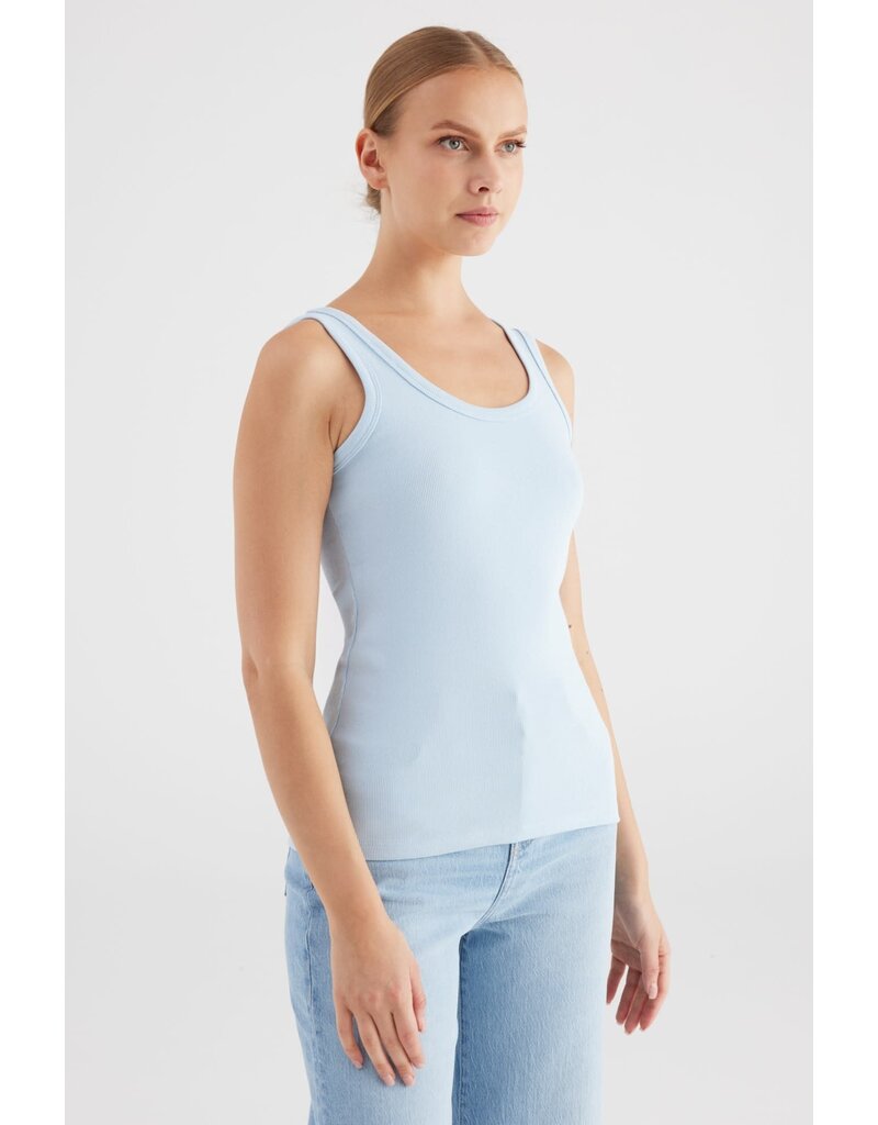 COJ Denim COJ Olivia Top Baby Blue