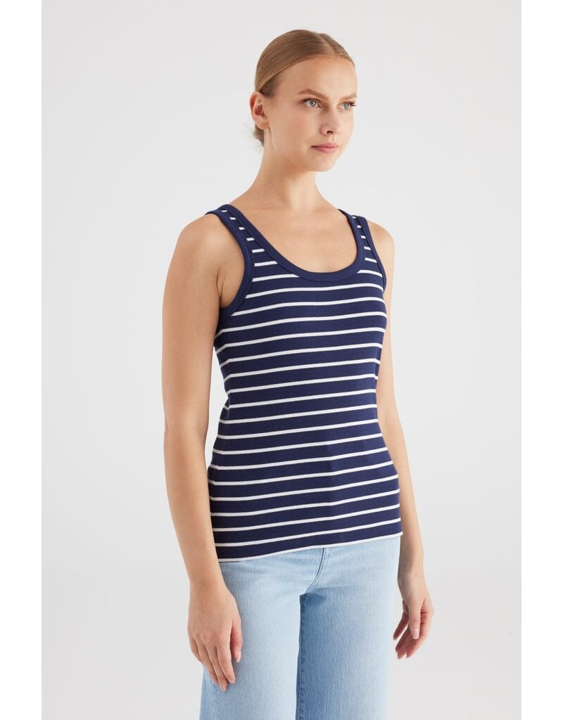 COJ Denim COJ Olivia Navy Stripe