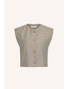 By-Bar By-Bar Nori Gilet Charcaol Mel.