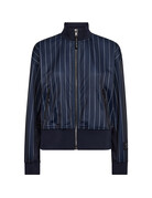 Haute L' Amitié HL Pin Stripe Zip Sweat Navy