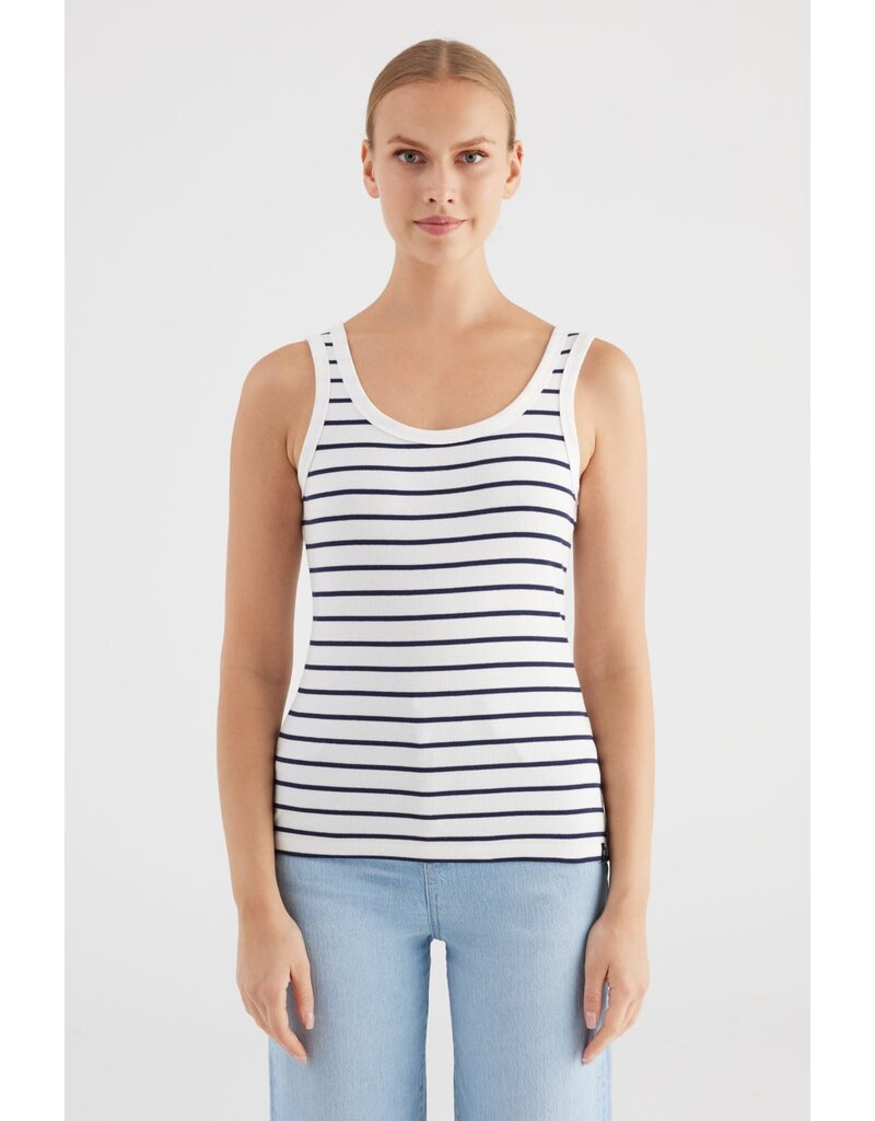 COJ Denim COJ Olivia ecru Stripe