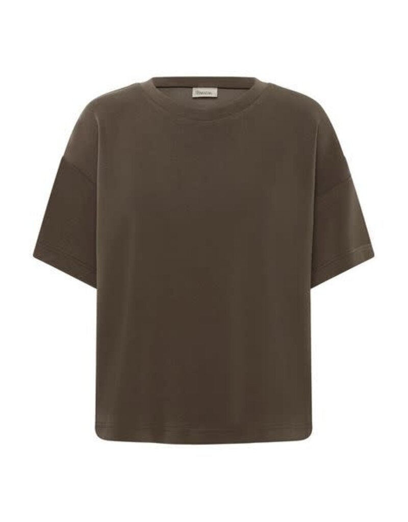 My Essential Wardrobe MEW HelleMW Boxy Tee Brown