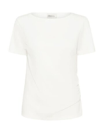 My Essential Wardrobe MEW MWHelle Asym Tee White