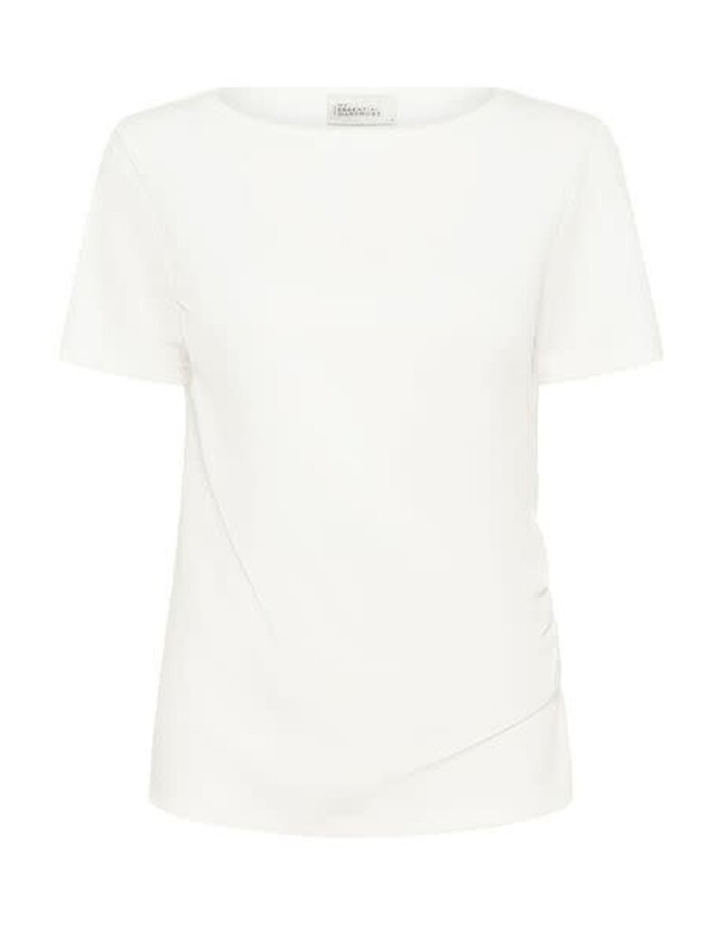 My Essential Wardrobe MEW MWHelle Asym Tee White