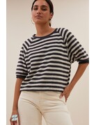 By-Bar By-Bar Neva Stripe Top Black