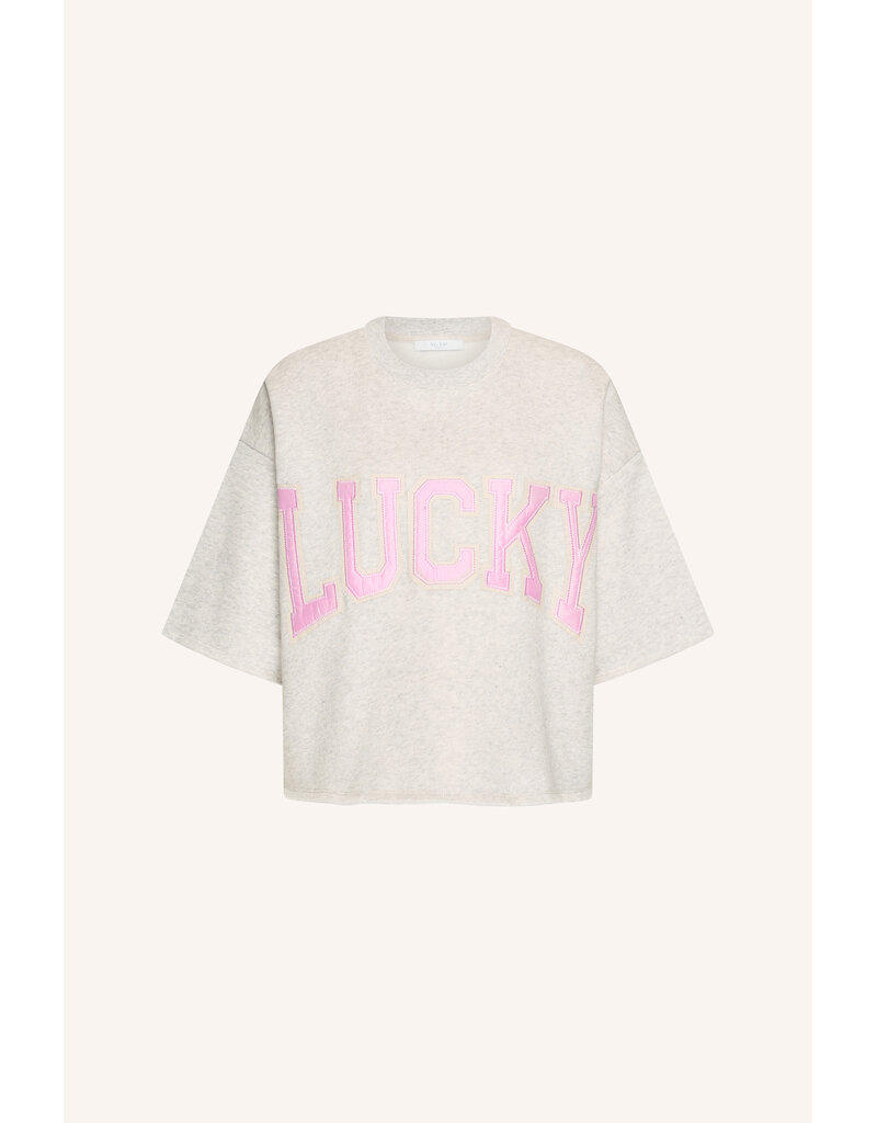 By-Bar By-Bar Willow Lucky Top Grey Mel.