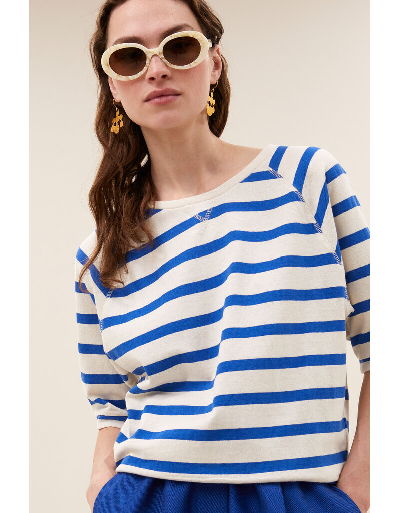 By-Bar By-Bar Neva Stripe Top Blue