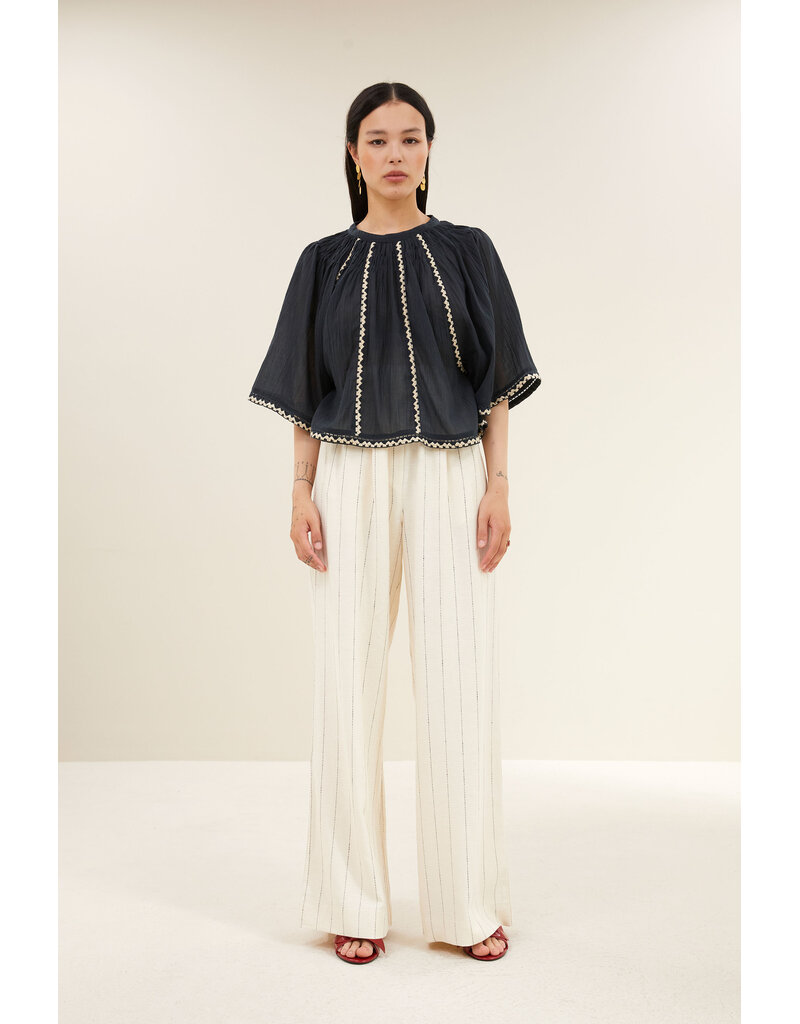 By-Bar By-Bar Benji Pinstripe Black