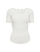 Co'Couture Claire Tee O.White