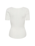 Co'Couture Claire Tee O.White