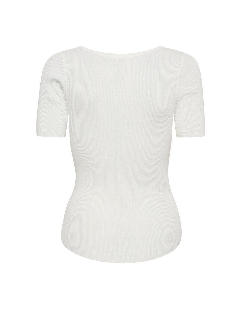 Co'Couture Claire Tee O.White
