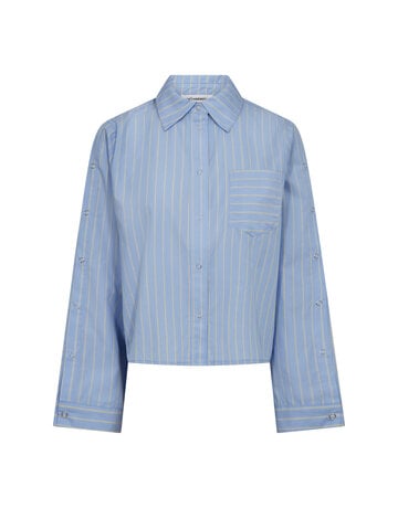 Co' Couture Co'Couture Simo Stripe Blouse Blue