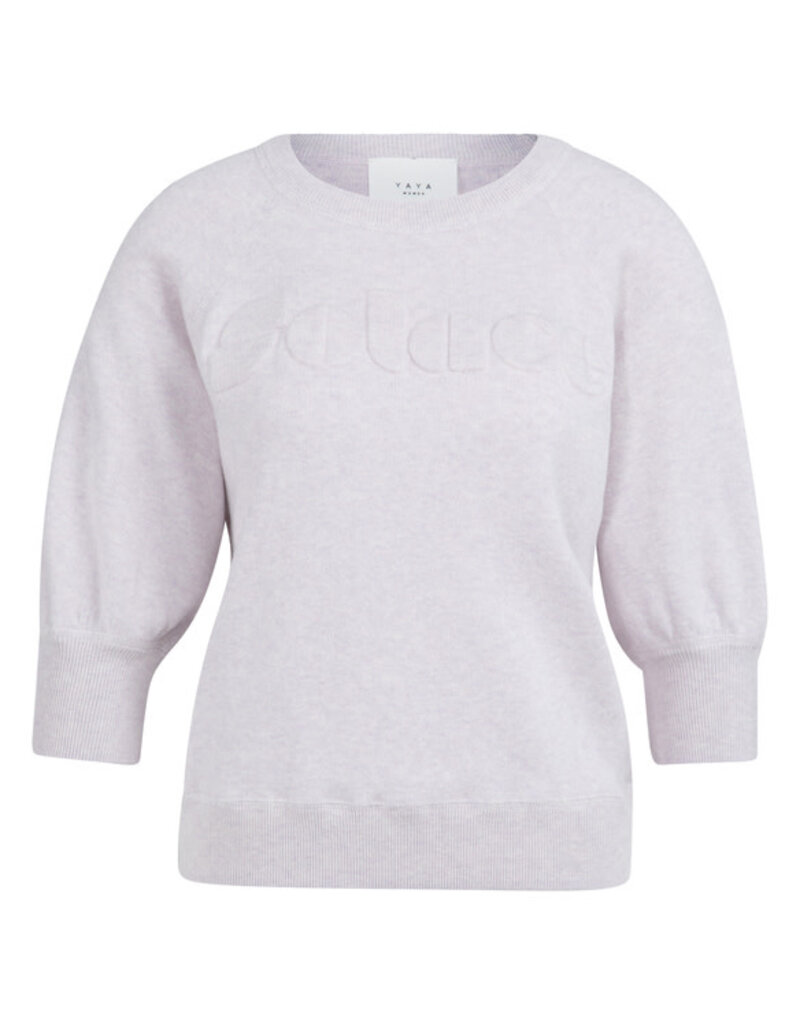 Yaya Yaya Sw. Raglan Mouw Gray Lila