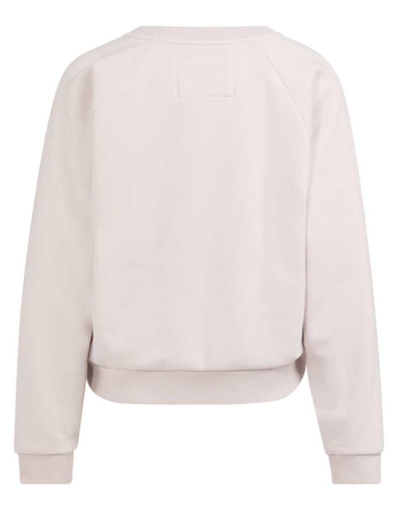 Yaya Yaya Sw. V-hals rib  Gray Lila