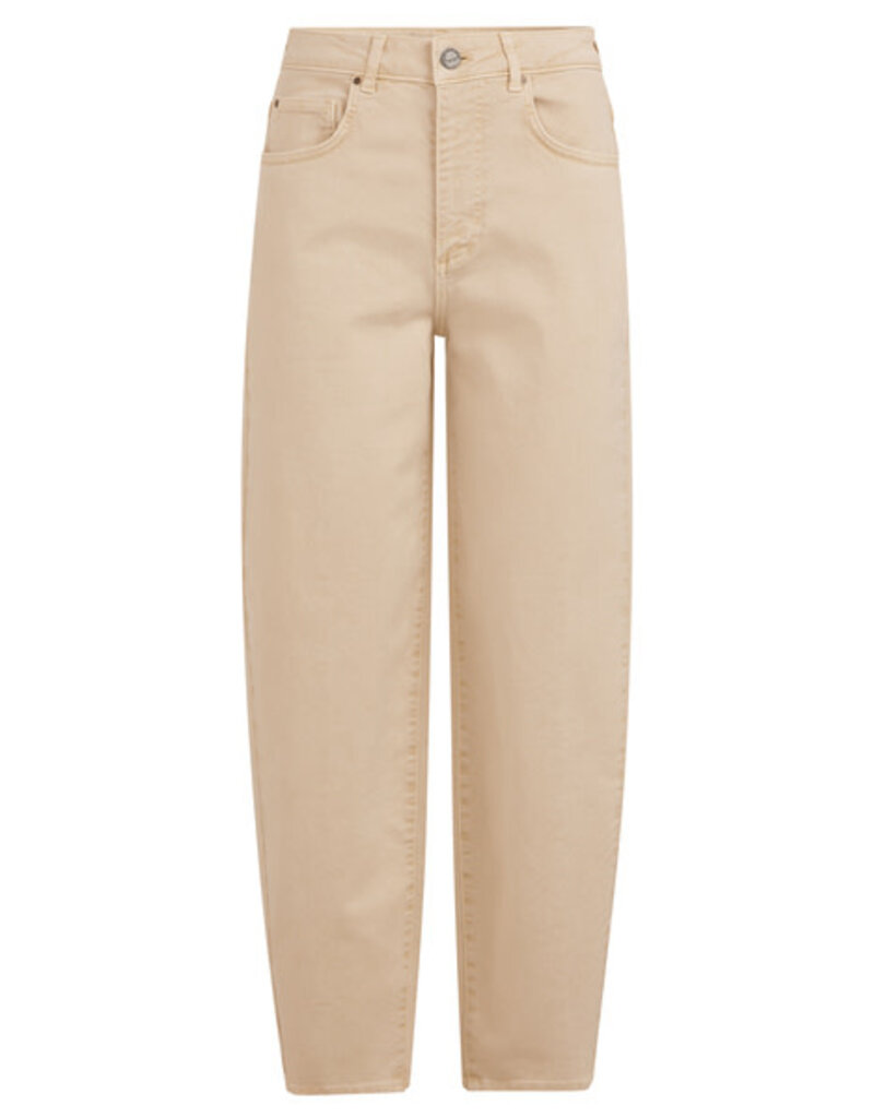 Yaya Barrel jeans DNM Beige