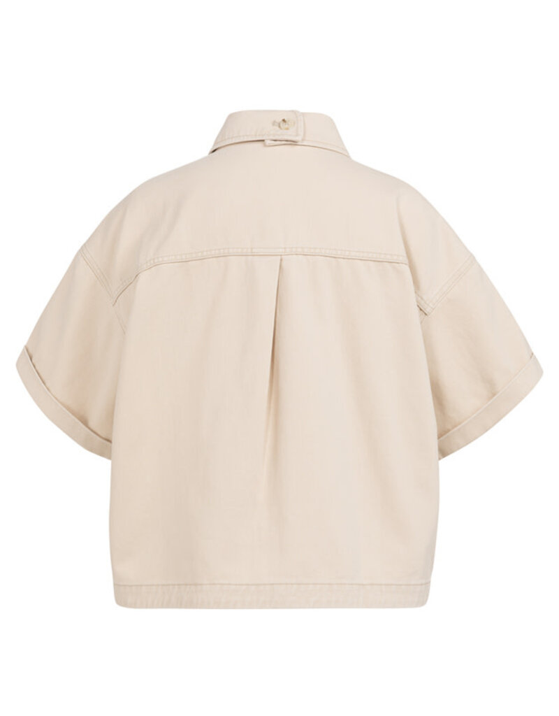 Yaya Yaya DNM Blouse/jas Beige