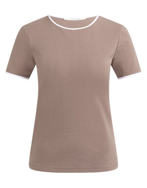 Yaya Yaya T-Shirt Taupe/Bruin Bies