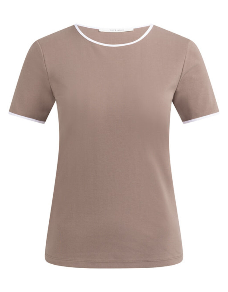 Yaya Yaya T-Shirt Taupe/Bruin Bies