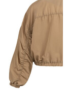 Yaya Yaya Jack kort Oversized Tan Brown
