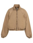 Yaya Yaya Jack kort Oversized Tan Brown