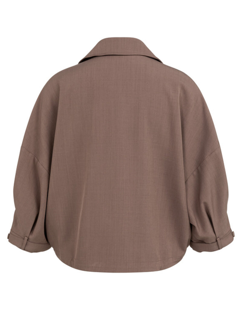 Yaya Yaya Blouse Taupe Brown