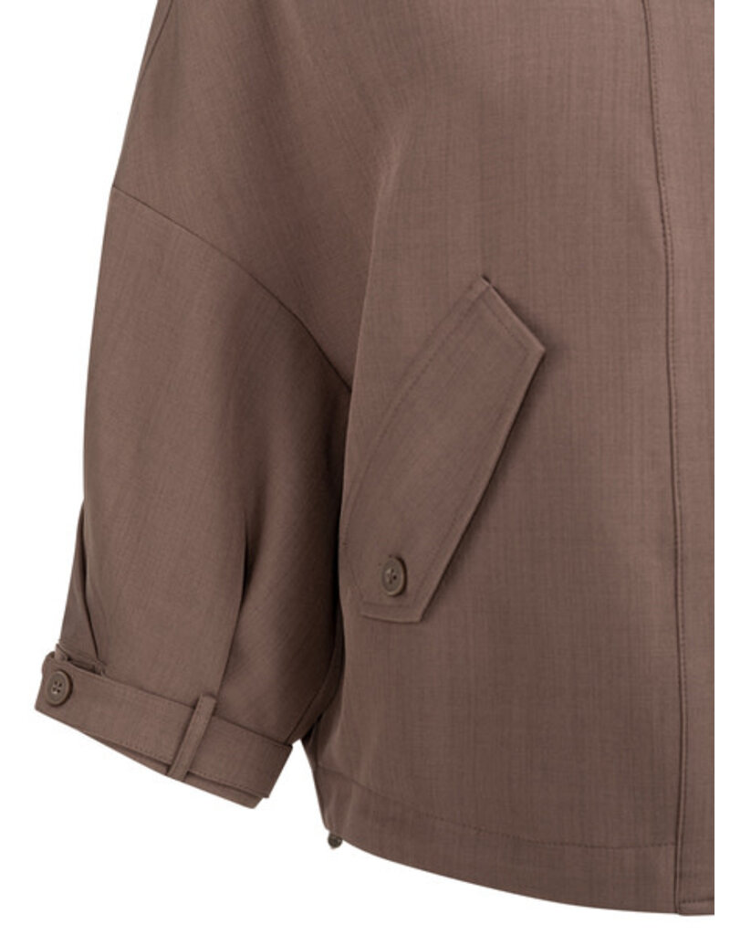 Yaya Yaya Blouse Taupe Brown