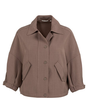 Yaya Yaya Blouse Taupe Brown