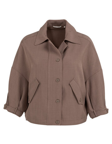 Yaya Yaya Blouse Taupe Brown