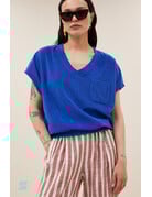 By-Bar By-Bar Tyler Slub Top Blue