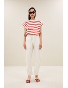 By-Bar By-Bar Tobi Stripe T-Shirt Red