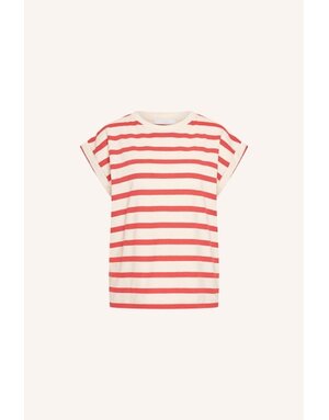 By-Bar By-Bar Tobi Stripe T-Shirt Red