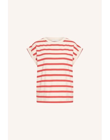 By-Bar By-Bar Tobi Stripe T-Shirt Red