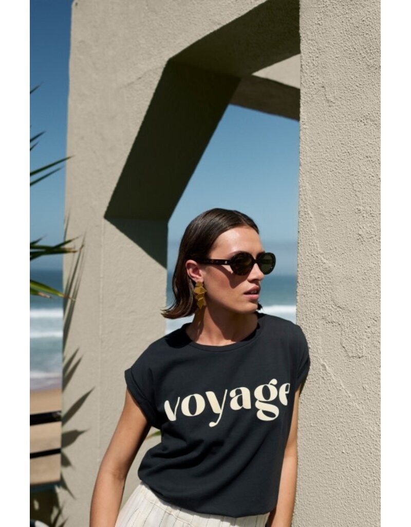 By-Bar By-Bar Tobi Voyage T-Shirt Black