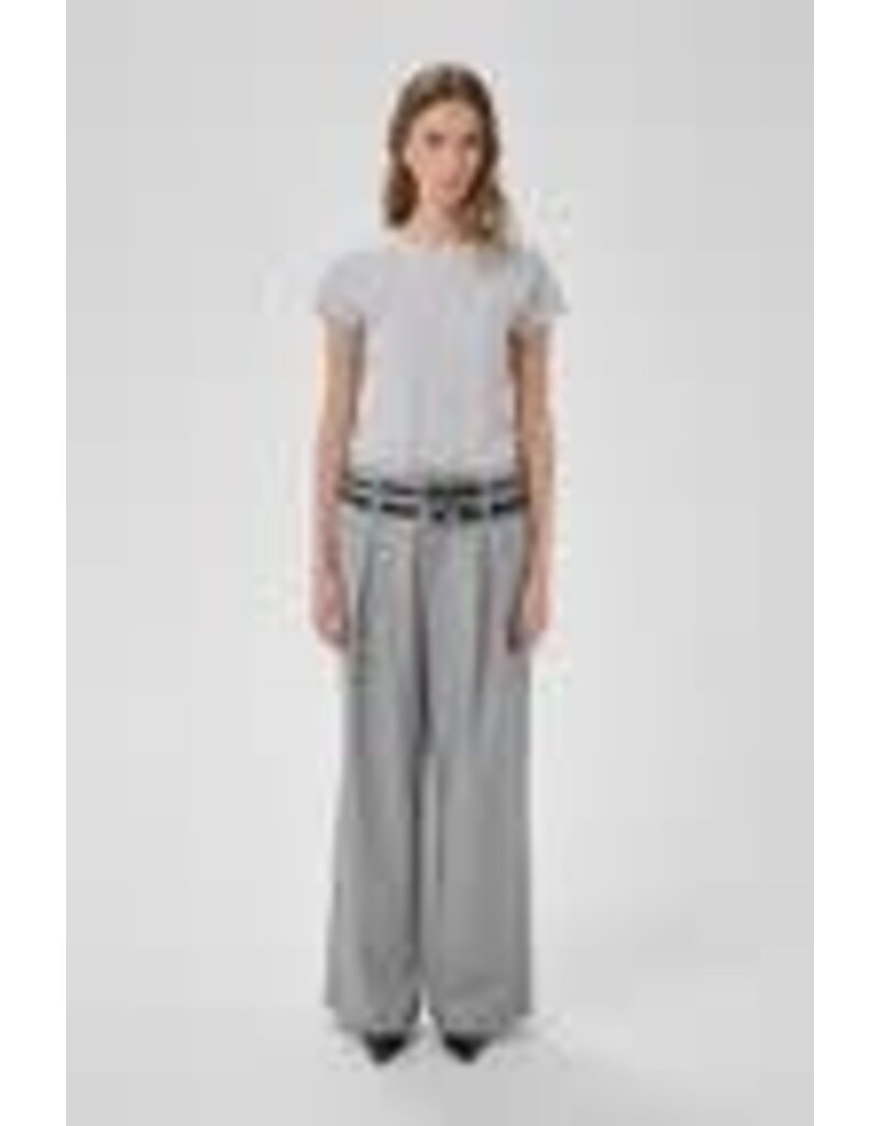 My Essential Wardrobe MEW Hanna HW Pant L.Grey Mel