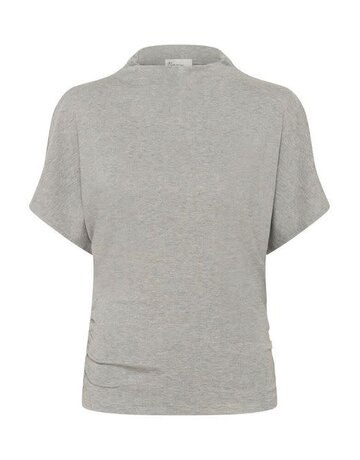 My Essential Wardrobe MEW Nupti Blouse L.Grey